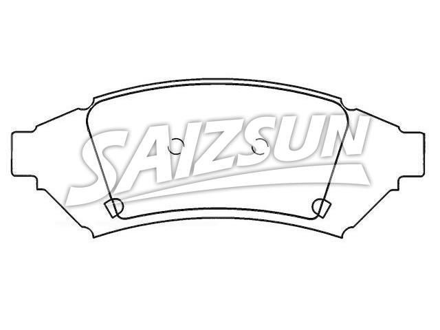 Brake Pad Set:18048676