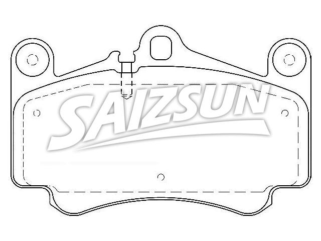 Brake Pad Set:996 351 949 12