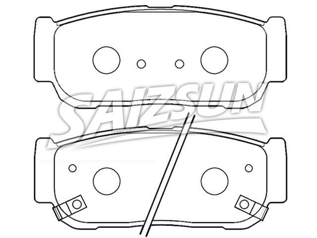 Brake Pad Set:58302-3EU00