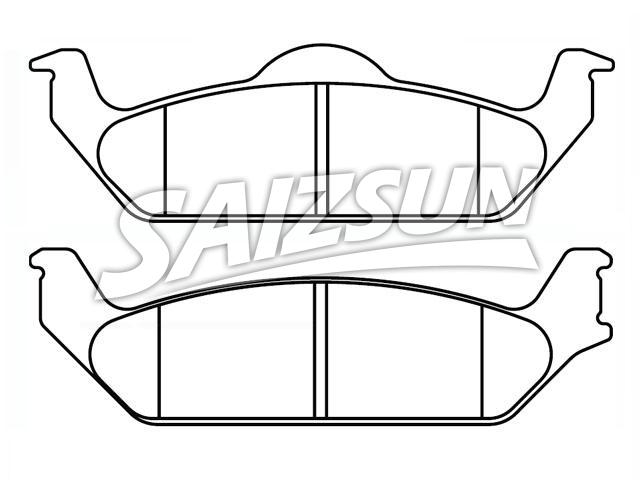 Brake Pad Set:5093253AA