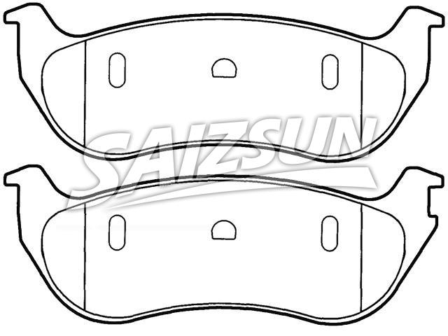 Brake Pad Set:5093511AB