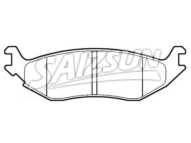 Brake Pad Set:5080563AB