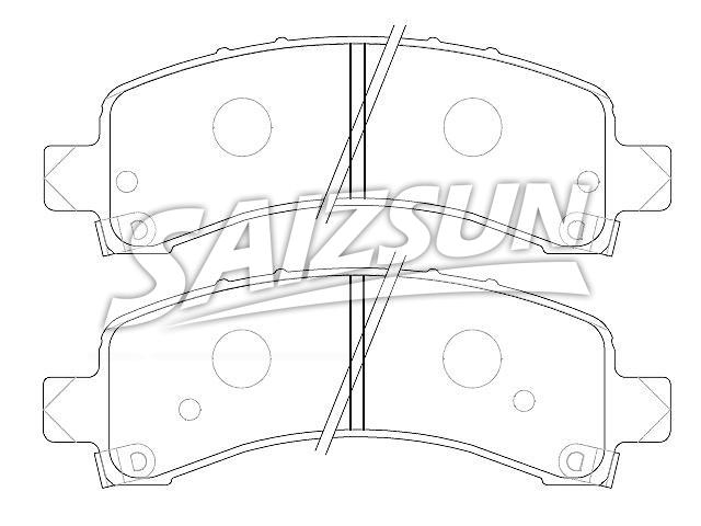 Brake Pad Set:88992627