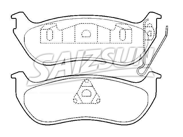 Brake Pad Set:5083882AC