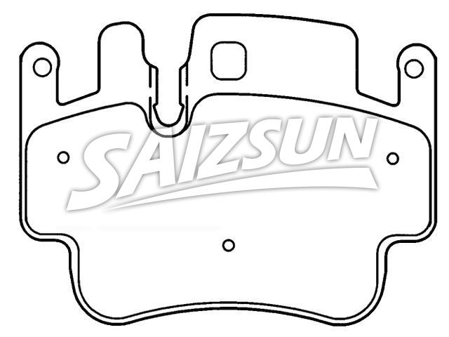 Brake Pad Set:996 352 948 90