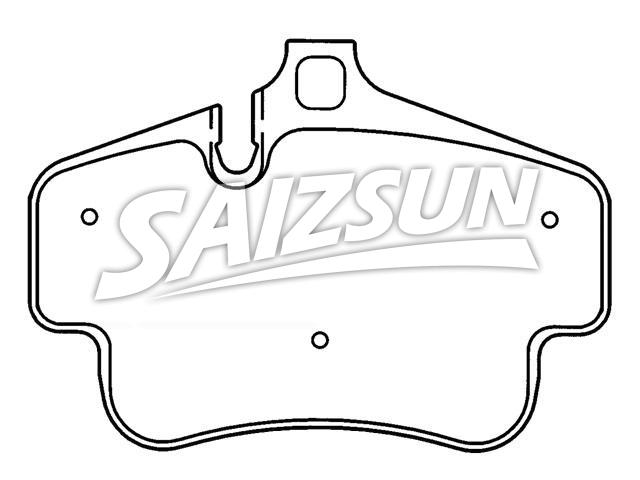 Brake Pad Set:996 352 947 01