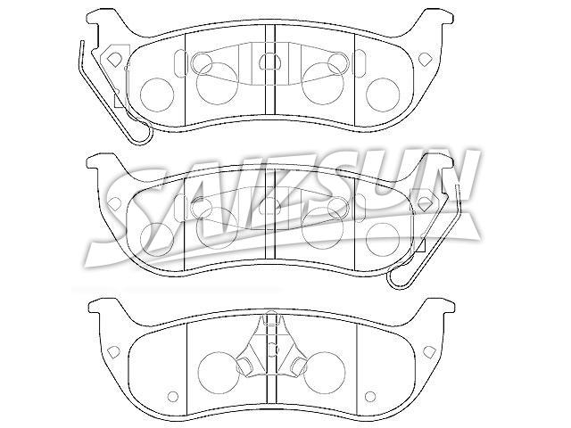 Brake Pad Set:5114439AA