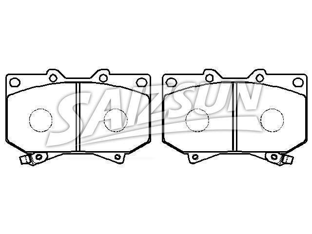 Brake Pad Set:04465-0C012