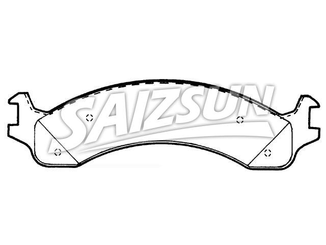 Brake Pad Set:5015254AA