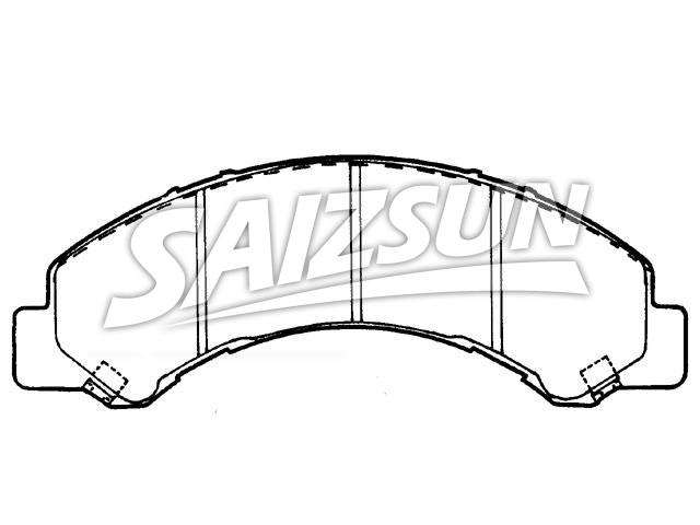Brake Pad Set:8-97168-633-0