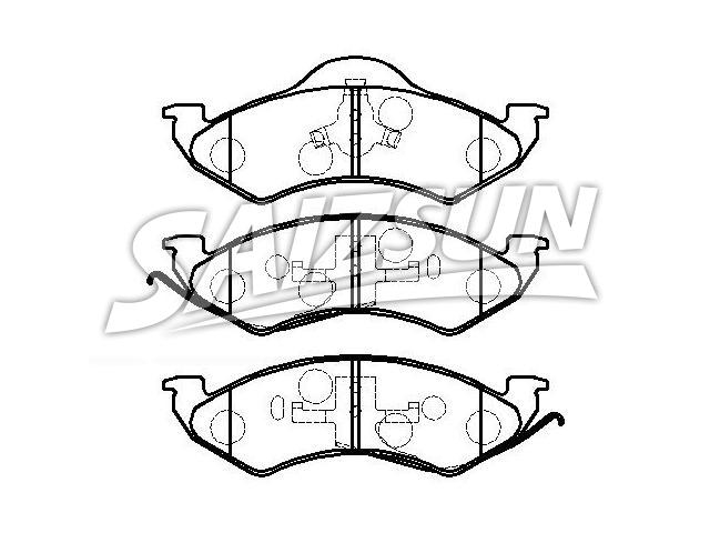 Brake Pad Set:5003797AB