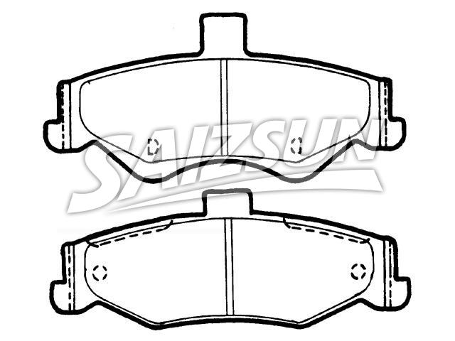 Brake Pad Set:12454972