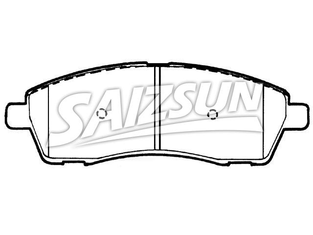 Brake Pad Set:F81Z-2200-AA