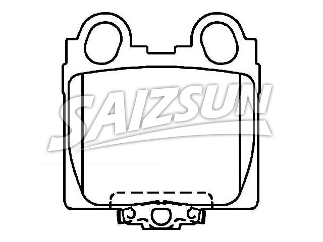 Brake Pad Set:04466-51011