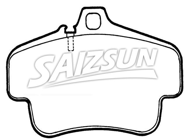Brake Pad Set:996 351 939 15