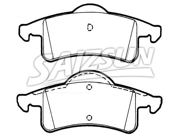 Brake Pad Set:5011970AA