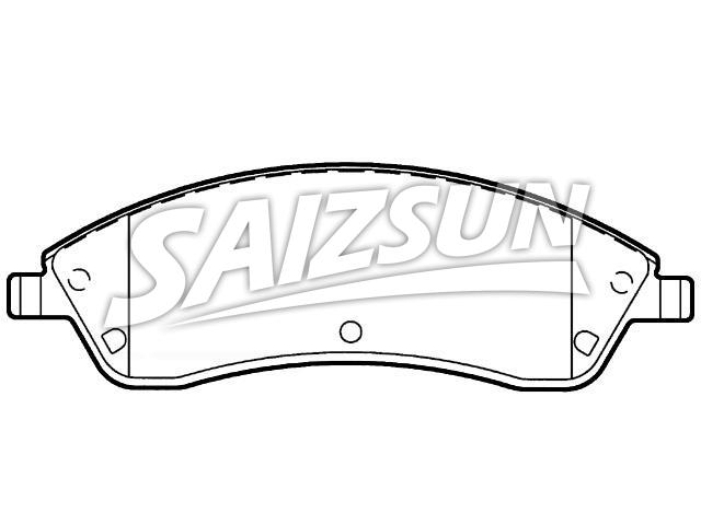 Brake Pad Set:18047994