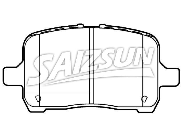 Brake Pad Set:22705327