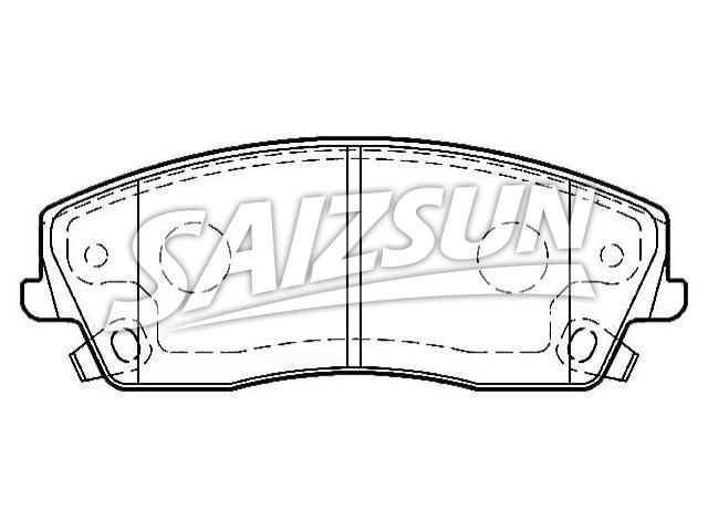 Brake Pad Set:5142555AA