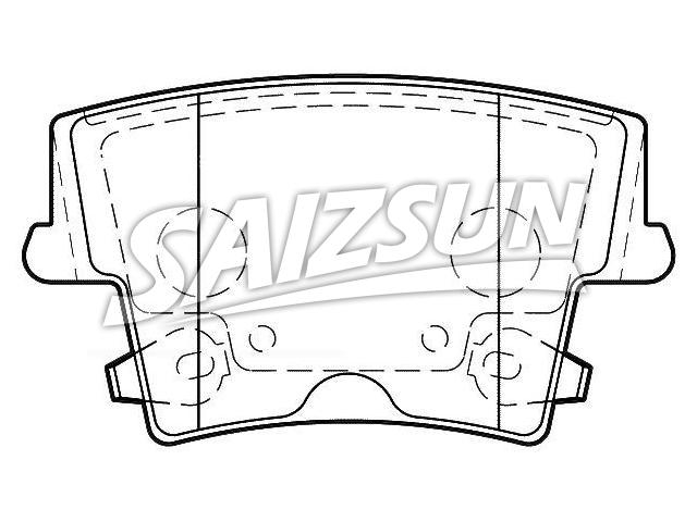Brake Pad Set:5142560AA