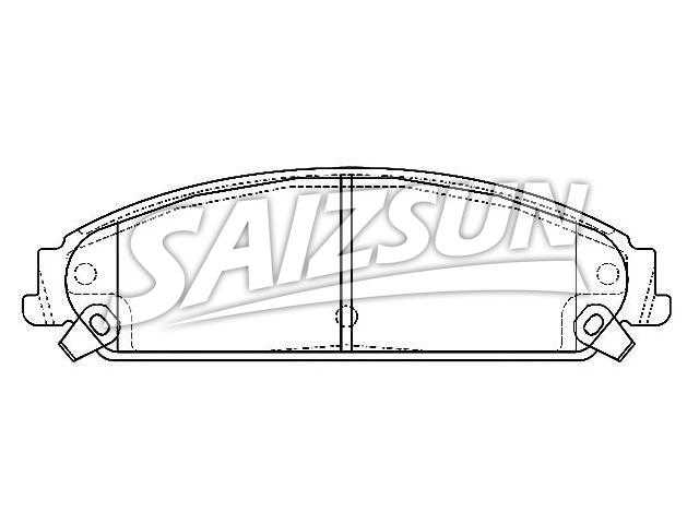 Brake Pad Set:5142559AA
