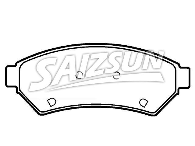 Brake Pad Set:88964099