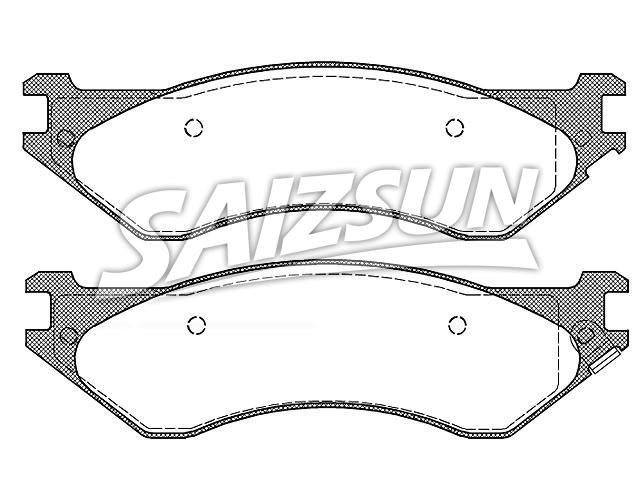 Brake Pad Set:5139917AA