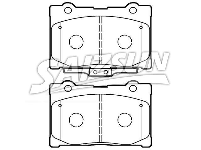 Brake Pad Set:45022-SJA-010