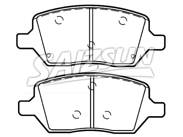 Brake Pad Set:88964140