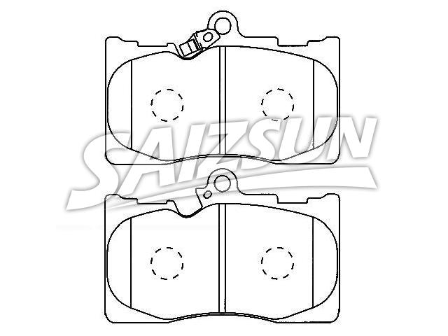 Brake Pad Set:04465-30410