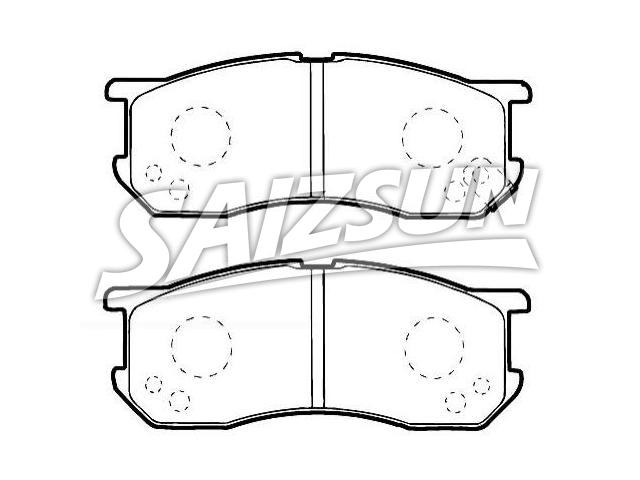 Brake Pad Set:04491-87507-000