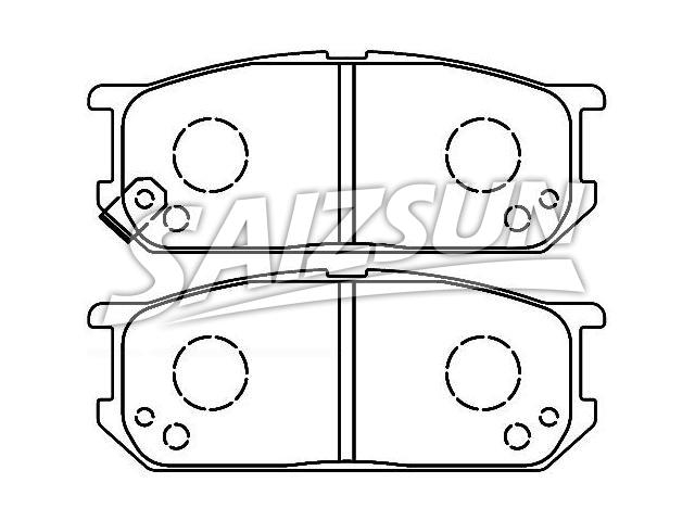 Brake Pad Set:AN-741WK