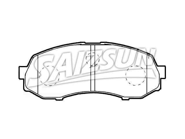 Brake Pad Set:04491-87506-000