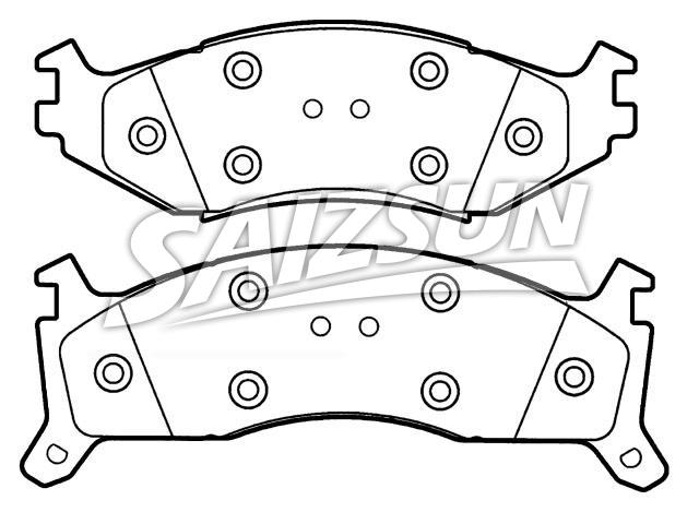 Brake Pad Set:4423575