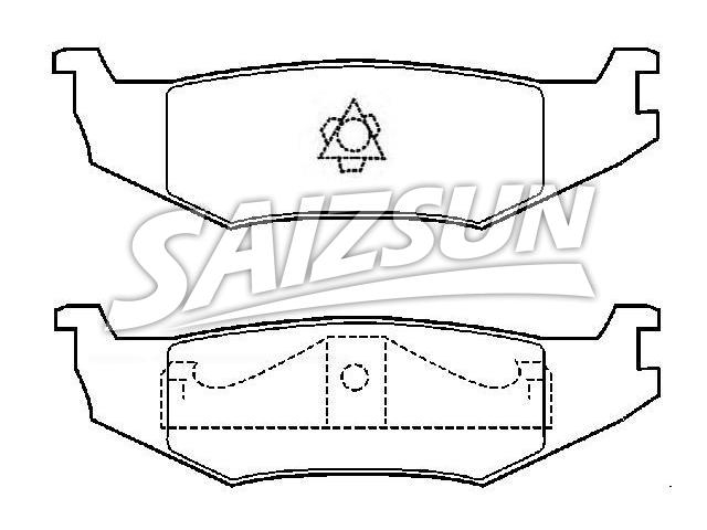 Brake Pad Set:4383883