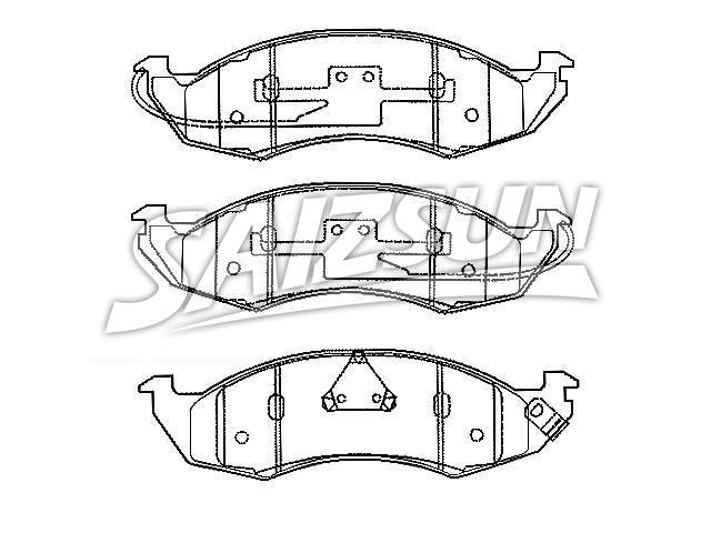Brake Pad Set:41060-0B025