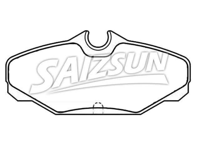 Brake Pad Set:F3DZ2200A