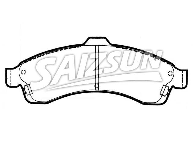 Brake Pad Set:12497782