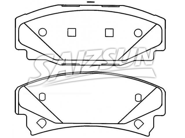 Brake Pad Set:12321416