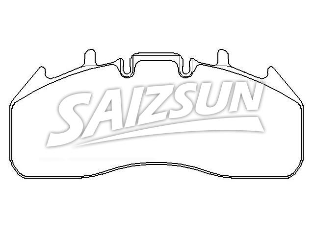 Brake Pad Set:5001 864 363