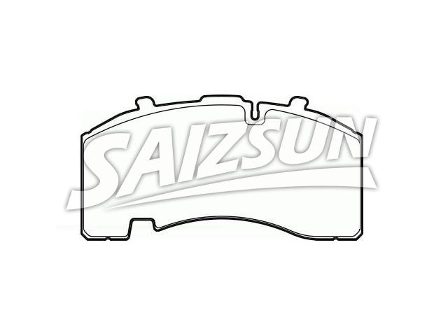 Brake Pad Set:09.801.06.95.0