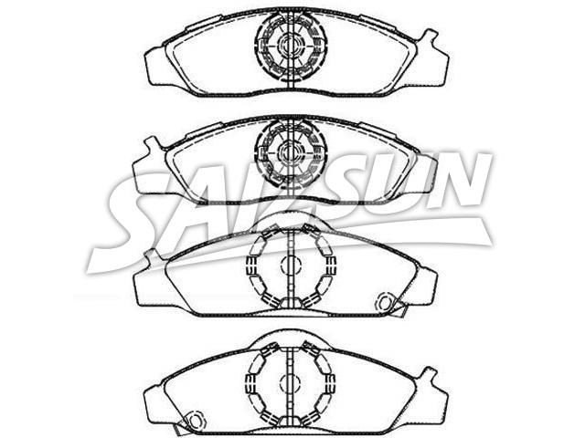 Brake Pad Set:48130-05110