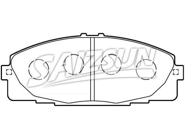 Brake Pad Set:04465-26420