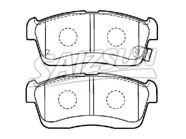 Brake Pad Set:04491-B1051