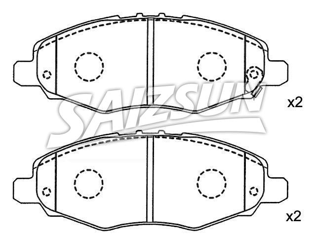 Brake Pad Set:04465-0K100