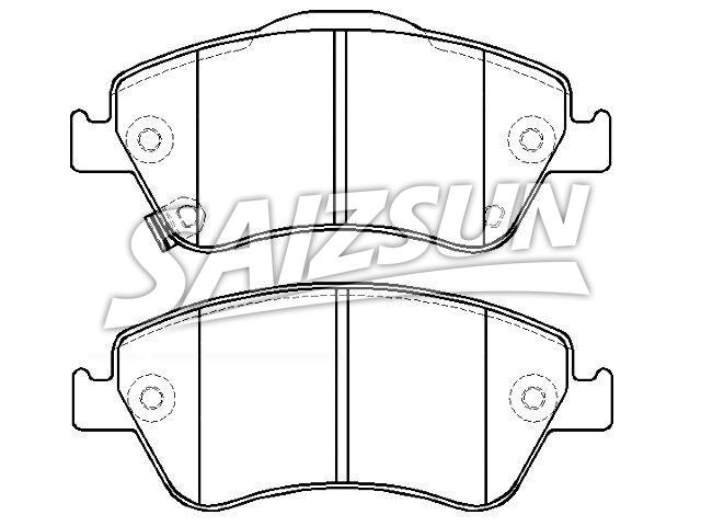 Brake Pad Set:04465-02200