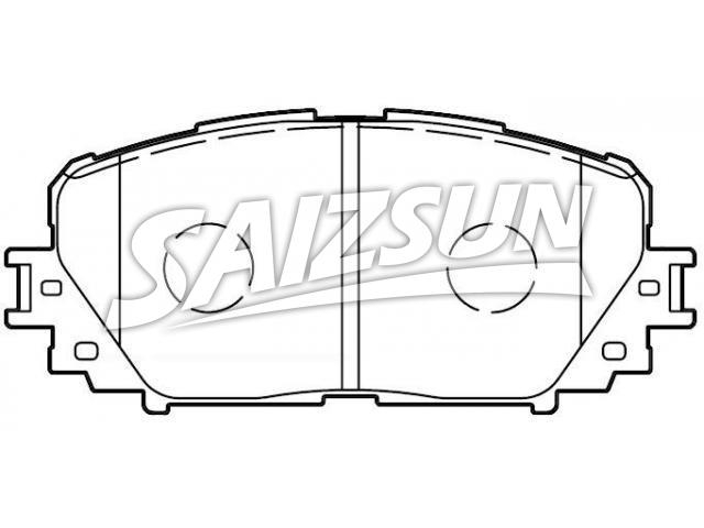 Brake Pad Set:04465-52270