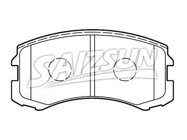 Brake Pad Set:MN116764