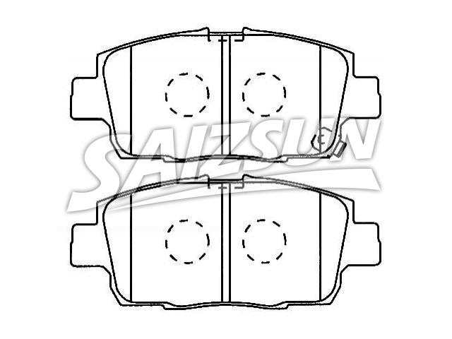 Brake Pad Set:04465-52210