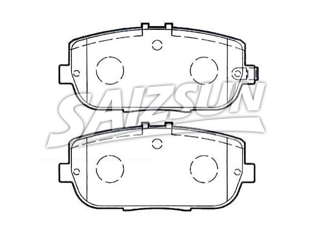 Brake Pad Set:NFY7-24-46Z